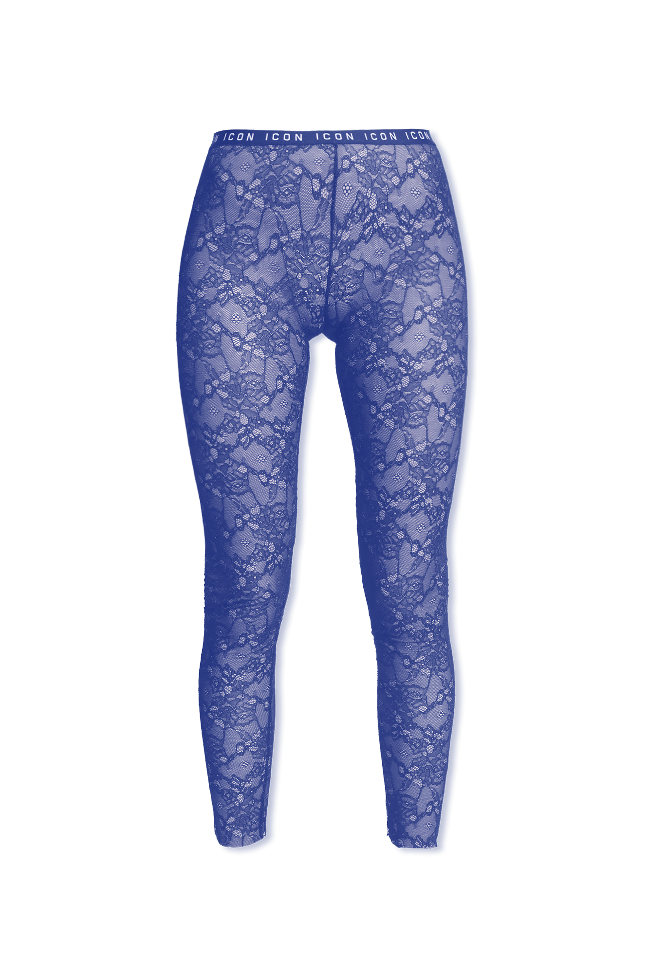 Navy blue lace discount leggings